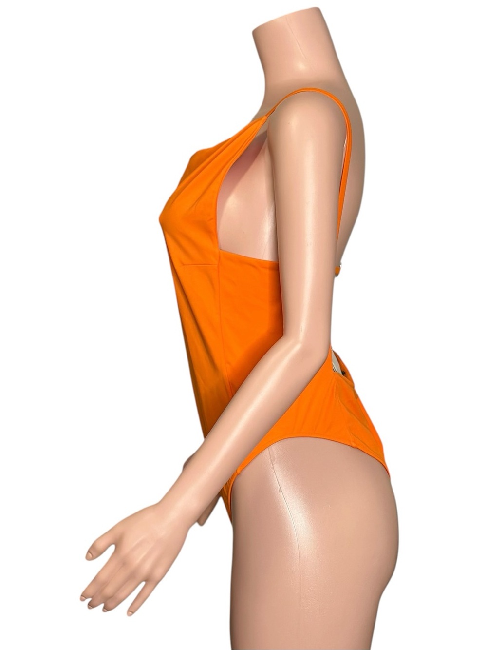 JACQUEMUS The Sole Swimsuit, Orange, XXL - Picture 4 of 7